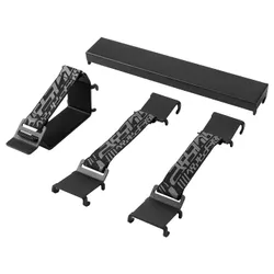 IKEA UPPSPEL(705.077.79) аксесуари для інструментальної дошки, 4 шт., темно-сірий