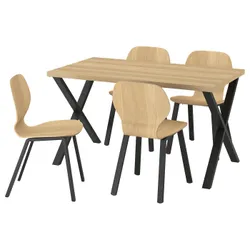 IKEA SKÅLSTA(096.091.83) Стол и 4 стула
