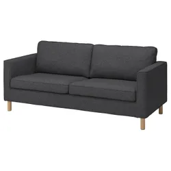 IKEA PÄRUP(393.894.67) 3-місний диван, Гуннаред темно-сірий