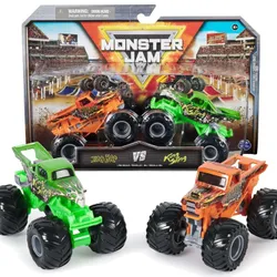 MONSTER JAM 2 TRANSPORT MONSTER TRUCK 1:64 САД ХОГ ПРОТИ КІНГ СЛІНГ