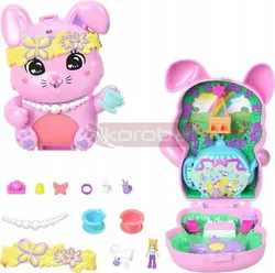 Ігровий набір для ляльок POLLY POCKET BUNNY "ЧАЙНА ВЕЧІРКА" для дітей від 4 років JCR40