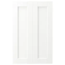 IKEA ENKÖPING(705.057.75) двери 2 шт., имитация белого дерева