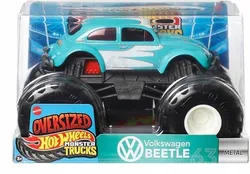 HOT WHEELS MONSTER TRUCK OVERSIZE 1:24 VOLKSVAGEN BEETLE JCC93