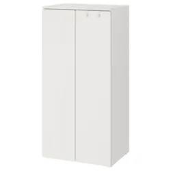 IKEA SMÅSTAD(993.903.16) гардероб, белый / белый