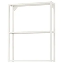 IKEA ENHET(004.489.67) корпус шафи з полицями, білий