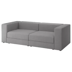 IKEA JÄTTEBO(194.851.39) Модульный диван, 3-местный, Серый тонер