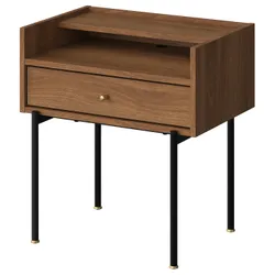 IKEA RÅDMANSÖ(805.935.97) ночной стол, коричневый орех