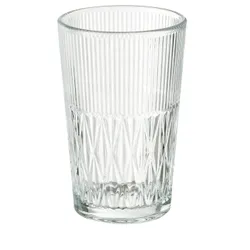 IKEA SMÄLLSPIREA(905.421.78) ваза, прозрачное стекло/узор
