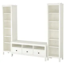 IKEA HEMNES(892.995.39) Тумба под ТВ, белое пятно