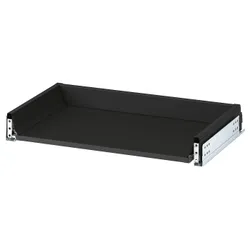 IKEA KNIVSHULT(006.006.67) ящик, низкий, темно -серый