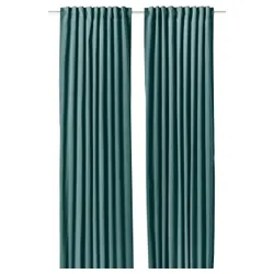 IKEA SANELA(905.898.87) Занавес, 2 шт., темно-серо-туркуаз