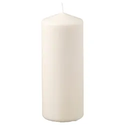 IKEA FENOMEN (805.284.13) блочная свеча без запаха, естественный