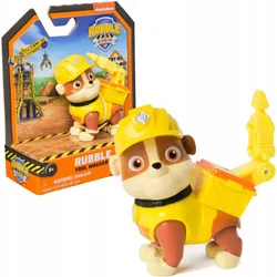 PAW PATROL RUBBLE&CREW RUBBLE И ЕГО ЭКИПАЖНАЯ СОБАКА RAMBLE ФИГУРКА 6 СМ