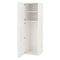 IKEA ENHET (794.354.67) высокий шкаф 2 двери, белый