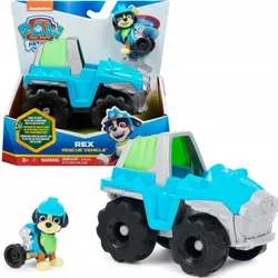 АВТОМОБІЛЬ PAW PATROL 2В1 І РЯТУВАЛЬНИЙ АВТОМОБІЛЬ ФІГУРА РЕКС ECO