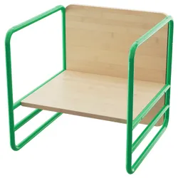 IKEA SMÅSKRAKE(605.697.44) Председатель/стол для детей, зеленый
