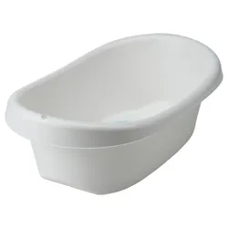 IKEA LÄTTSAM(105.915.73) ванна, білий/бірюза
