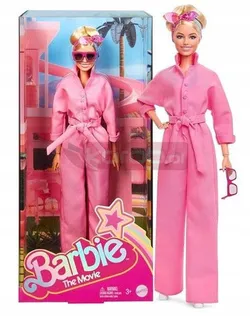 Кукла Барби из фильма в розовом комбинезоне HRF29