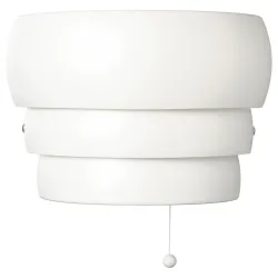 IKEA GRÖNPLYM  Настенный светильник, стационарный монтаж, белый (305.045.94)