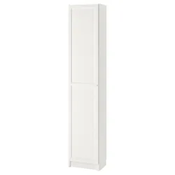 IKEA BILLY / OXBERG(895.983.26) Полиця з дверима, білий