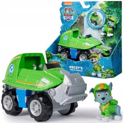 МАШИНА PAW PATROL JUNGLE JUNGLE ROCKY + ФИГУРКА