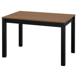 IKEA ÅLHULT(406.007.93) стол, черный/коричневый