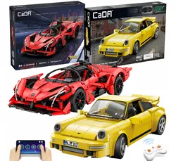 Конструктор спортивний автомобіль APE SuperCar 1823 деталі + спортивний автомобіль RUF CTR 222 деталі