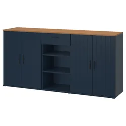 IKEA SKRUVBY(695.256.04) стояти, чорний синій