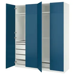 IKEA PAX / FYRUDDEN(395.819.36) Комбинация гардероба, белый/белый