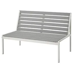 IKEA JOLPEN(605.154.83) 2-местный диван, садовый, белый/серый