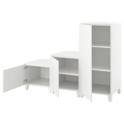 IKEA PLATSA(994.368.52) шафа на 3 двері, білий / Фоннес білий