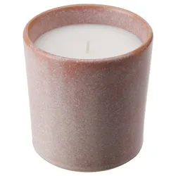IKEA LUGNARE (205.021.90) ароматизатор свічки / керамічний контейнер, жасмин / рожевий