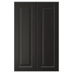 IKEA BODBYN(105.685.96) DRZ SZA NO 2 ПК, черный