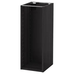 IKEA METOD(604.171.85) корпус базової шафи, ефект чорного дерева