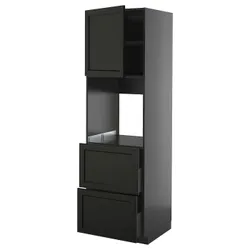 IKEA METOD / KNIVSHULT(295.875.14) W Pie Pie DR/2FR/2W HOP, Черный Черный цвет Черный цвет/Лерхиттан