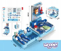 Ігровий набір для дітей Woopie Little Dentist Doctor 33 од Великий набір стоматолога Ігровий набір стоматолога