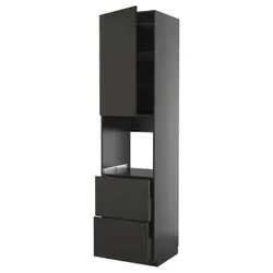 IKEA METOD / KNIVSHULT(595.875.55) Sza wy n pie/drz/2szu, Czarnoszary/Nickebo Matte Anthracite