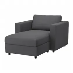 IKEA VIMLE (393.999.04) шезлонг, Халларп серый