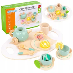 KINDERPLAY GREEN SERIES-ДЕРЕВ'ЯНИЙ ЧАЙНИЙ СЕРВІЗ-GS4640