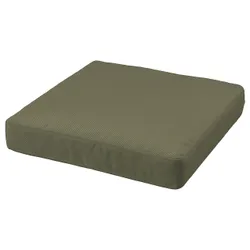 IKEA FRÖSÖN  Чехол на подушку сиденья, внешний / темно-бежево-зеленый (604.793.38)