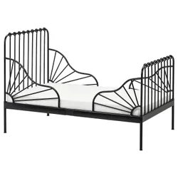 IKEA MINNEN (391.246.22) выдвижной каркас кровати, черный