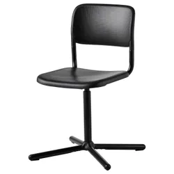 IKEA SMÄLLEN(005.034.35) вращающийся стул, черный