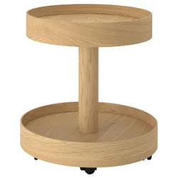 IKEA STOCKHOLM 2025(705.865.59) Стол на колесах, Okl Oak