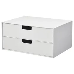 IKEA FJÄDERHARV(105.968.96) мини -комол 2 ящики, белый
