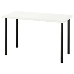 IKEA LAGKAPTEN / ADILS(294.167.63) стол письменный, белый черный