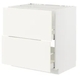 IKEA METOD / MAXIMERA(595.071.77) вправо, влево, влево + 2fr/2fr, белый/Вальстена белый