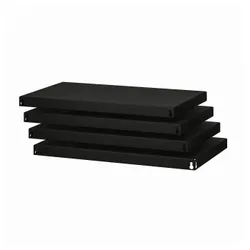 IKEA BROR(005.122.89) полиця, чорний