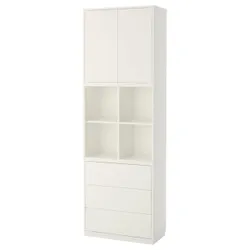 IKEA EKET (492.865.67) Комбінація шаф, білим, темно-синім