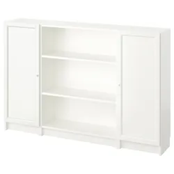 IKEA BILLY / OXBERG(994.835.94) поєднання полиць з дверцятами, білий