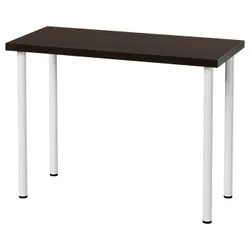 IKEA LINNMON / ADILS(795.902.17) стол, Czarnobrąz/белый